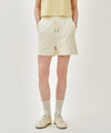 Marithé François Girbaud W VINTAGE CLASSIC LOGO SWEAT SHORTS heather gray