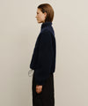 Marithé François Girbaud Marithé Sport Women's Fleece Crop Jacket Navy