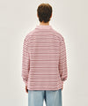 Marithé François Girbaud Stripe Pique Long Sleeve Tee