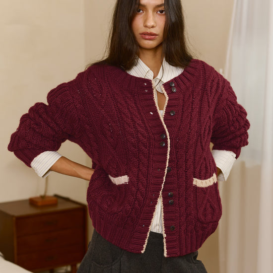 Bitter Cells Mori Wool Cardigan