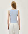 Marithé François Girbaud W BUTTON UP SLEEVELESS