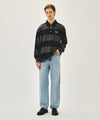 Marithé François Girbaud NEW M HIGH STRAIGHT DENIM PANTS