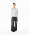 Mahagrid Washed Dart Denim Pant [Black]