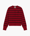 Marithé François Girbaud W STRIPE KNIT CARDIGAN