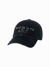 ADLV Fabric Logo Applique Ball Cap