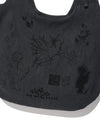 Nice Ghost Club Denim Doodle Shoulder Tote Bag