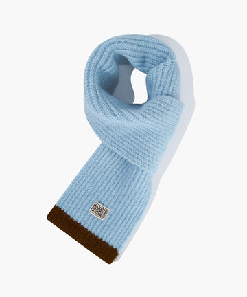 Marithé François Girbaud KIDS CLASSIC LOGO KNIT MUFFLER