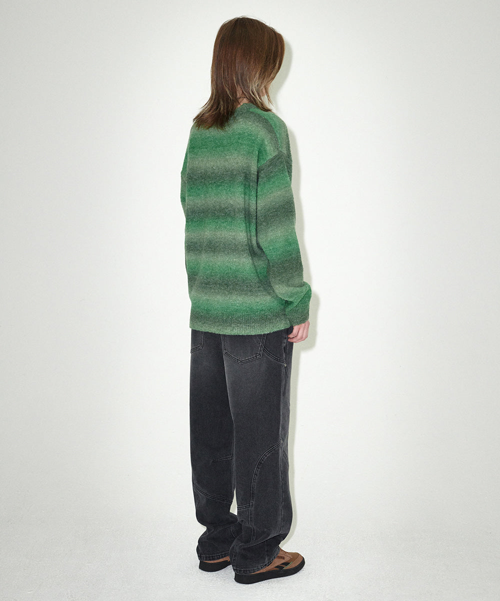 Mahagrid Western Denim Pant [Black]