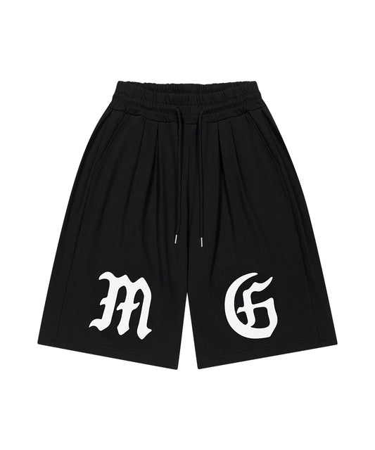 Mahagrid Gothic Three Tuck Sweat Shorts
