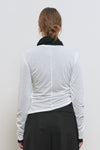 General Idea WOMAN Cotton Wrinkle Scarf [BLACK]