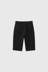 General Idea WOMAN Classic Capri Slit Pants [BLACK]