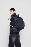 ADLV Basic Logo Stitch Nylon Backpack
