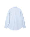 Bitter Cells Melting Paper Overfit Shirt-Sky Blue