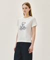 Marithé François Girbaud W DOODLE BEAR TEE