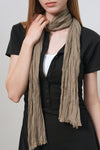 General Idea WOMAN Cotton Crinkle Scarf