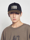ADLV AC Bear Embroidery Two Tone Ball Cap