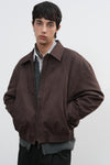 General Idea UNISEX Suede Collar Blouson