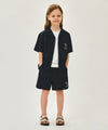 Marithé François Girbaud Kids Seersucker Half Shirt