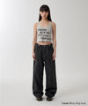 Mahagrid Lettering Sleeveless Knit