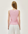 Marithé François Girbaud W LACE DETAIL SLEEVELESS