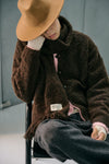 General Idea UNISEX Hairy Knit Pocket Cardigan