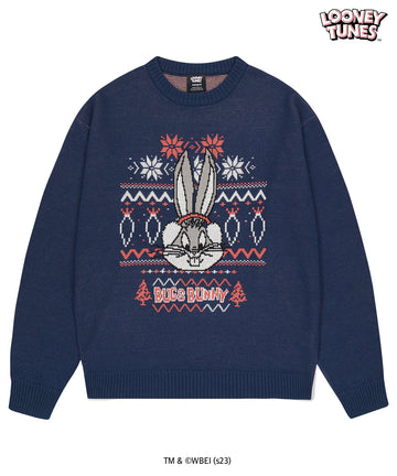 Mahagrid Winter Bunny Knit Sweater