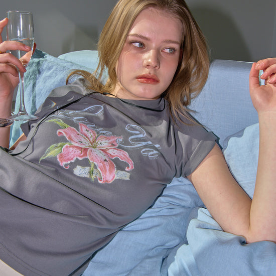 Bitter Cells Lily Quartz Tee
