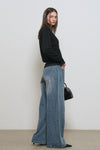 General Idea WOMAN Relaxed Frill Cardigan