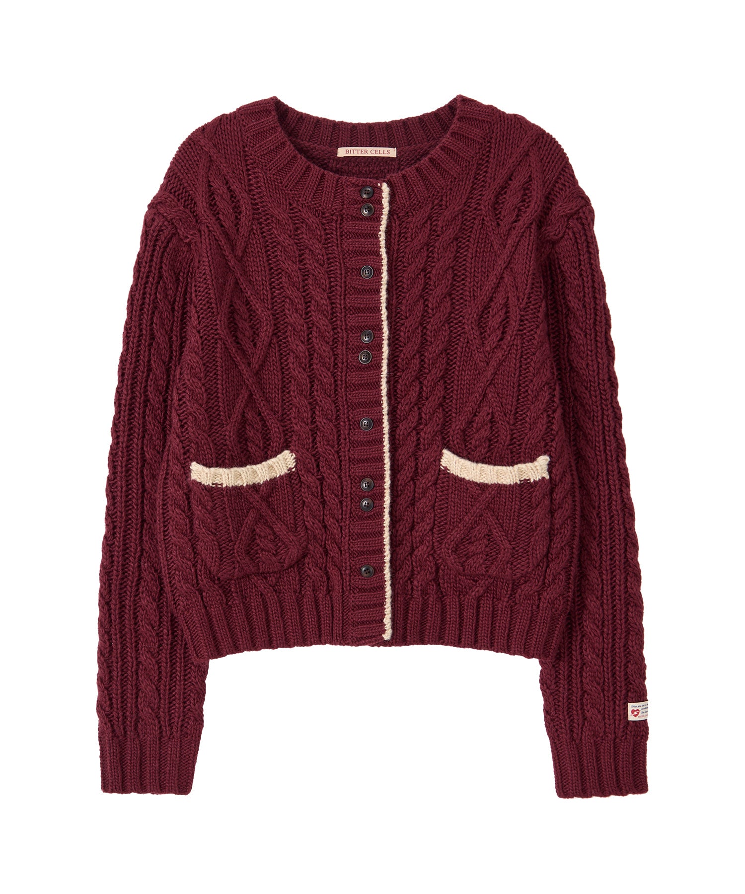 Bitter Cells Mori Wool Cardigan