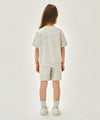 Marithé François Girbaud Kids Raglan Half Sweat Set-Up