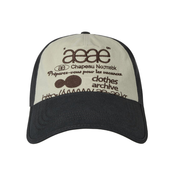 AEAE Web Logo 5 Panel Ball Cap