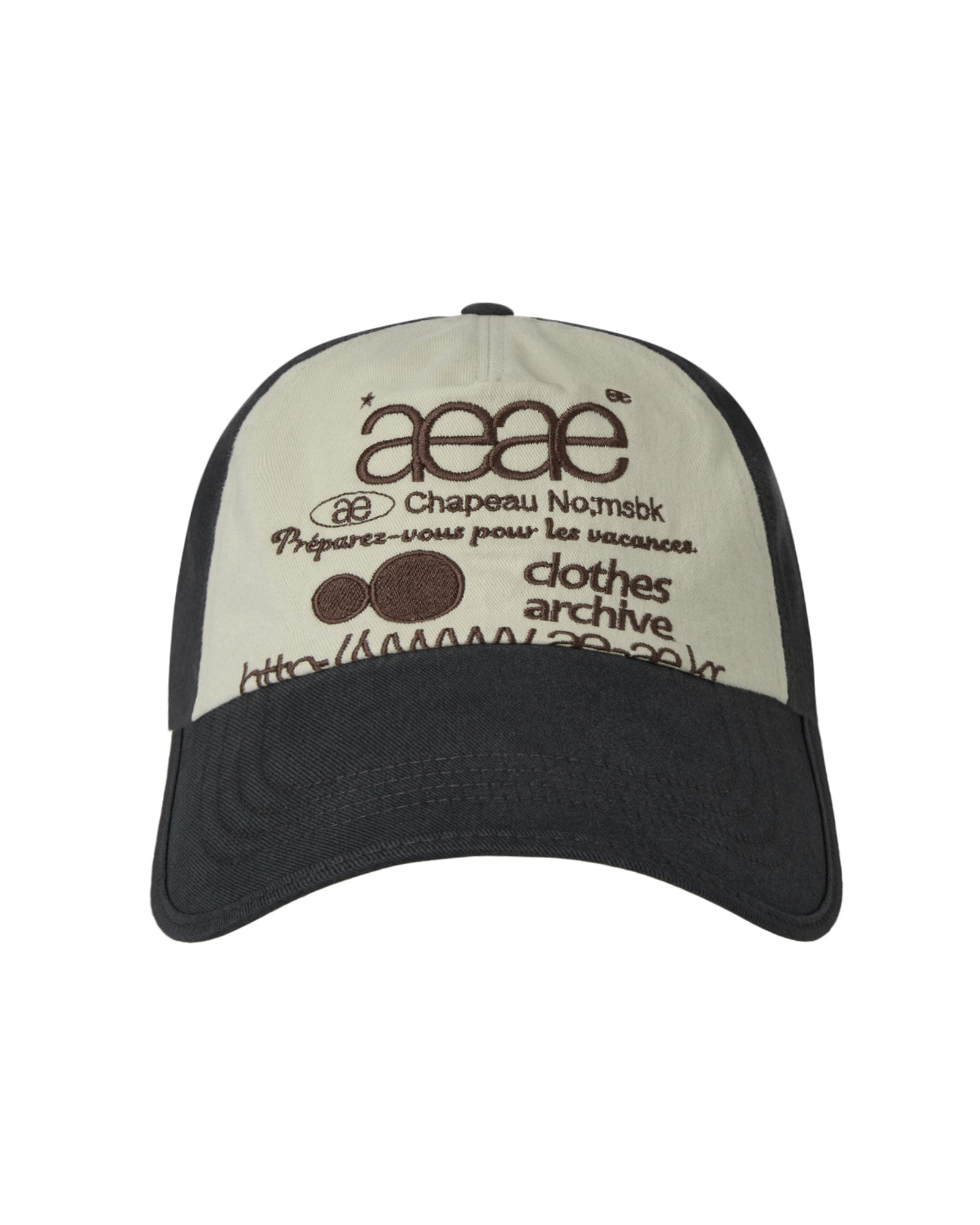 AEAE Web Logo 5 Panel Ball Cap
