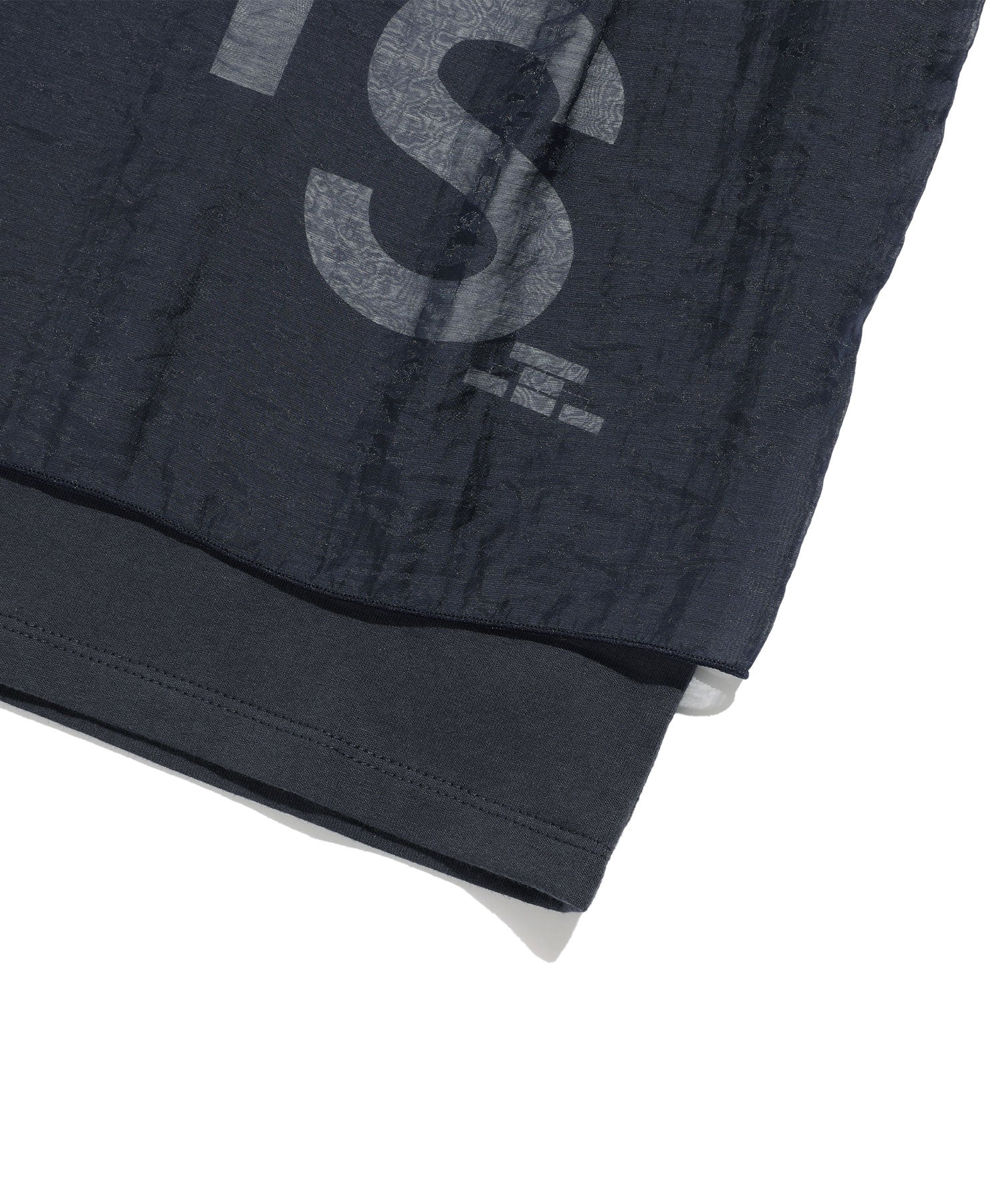 Nice Ghost Club FFATS Logo Layered Sleeve Tee [Navy]