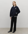Marithé François Girbaud FLEECE VARSITY JACKET