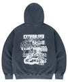 Mahagrid Logo List Pigment Hoodie