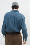 General Idea MAN Pocket Washed Denim Shirt
