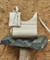 Bitter Cells Glaze Mini Cross Bag & Card Wallet Set-Cream