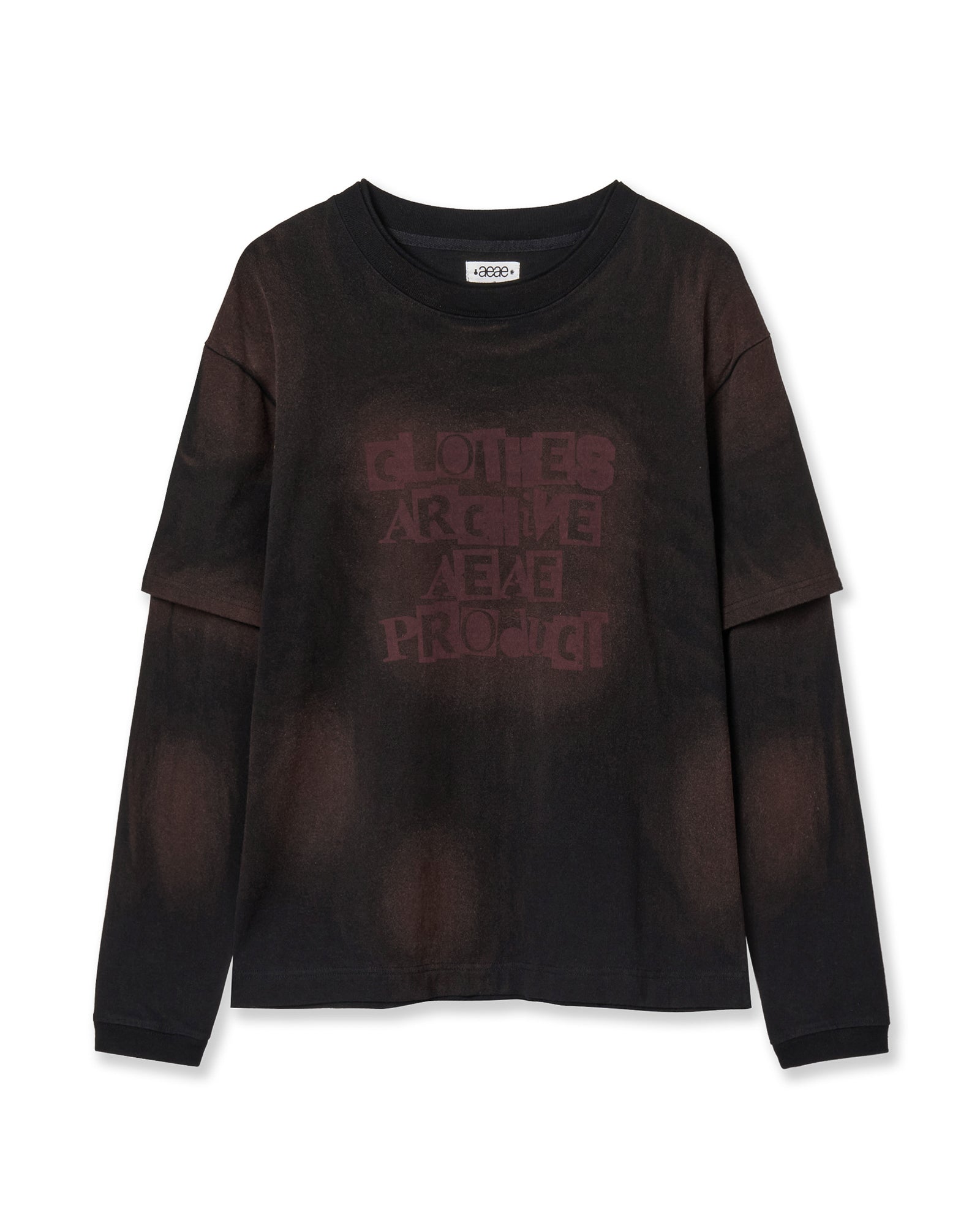 AEAE Faded Layered Long Sleeve