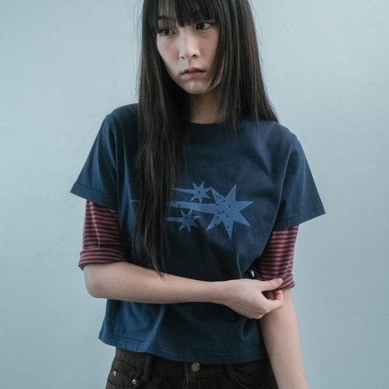 Nice Ghost Club Stardust 3-Star Crop Tee