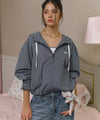 Bitter Cells Hoodie Crop Shirt Jacket