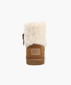 Marithé François Girbaud W Suede Buckle Boots Brown