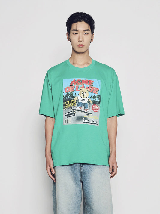 ADLV MAGAZINE AC BEAR SHORT SLEEVE T-SHIRT