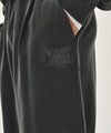 Marithé François Girbaud OUTLINE CLASSIC LOGO DYEING TUCK WIDE SWEAT PANTS mint