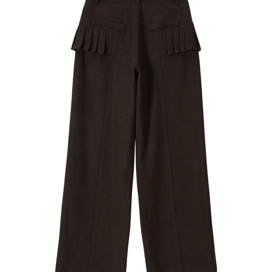 Bitter Cells Illusion Wool Wide Pants