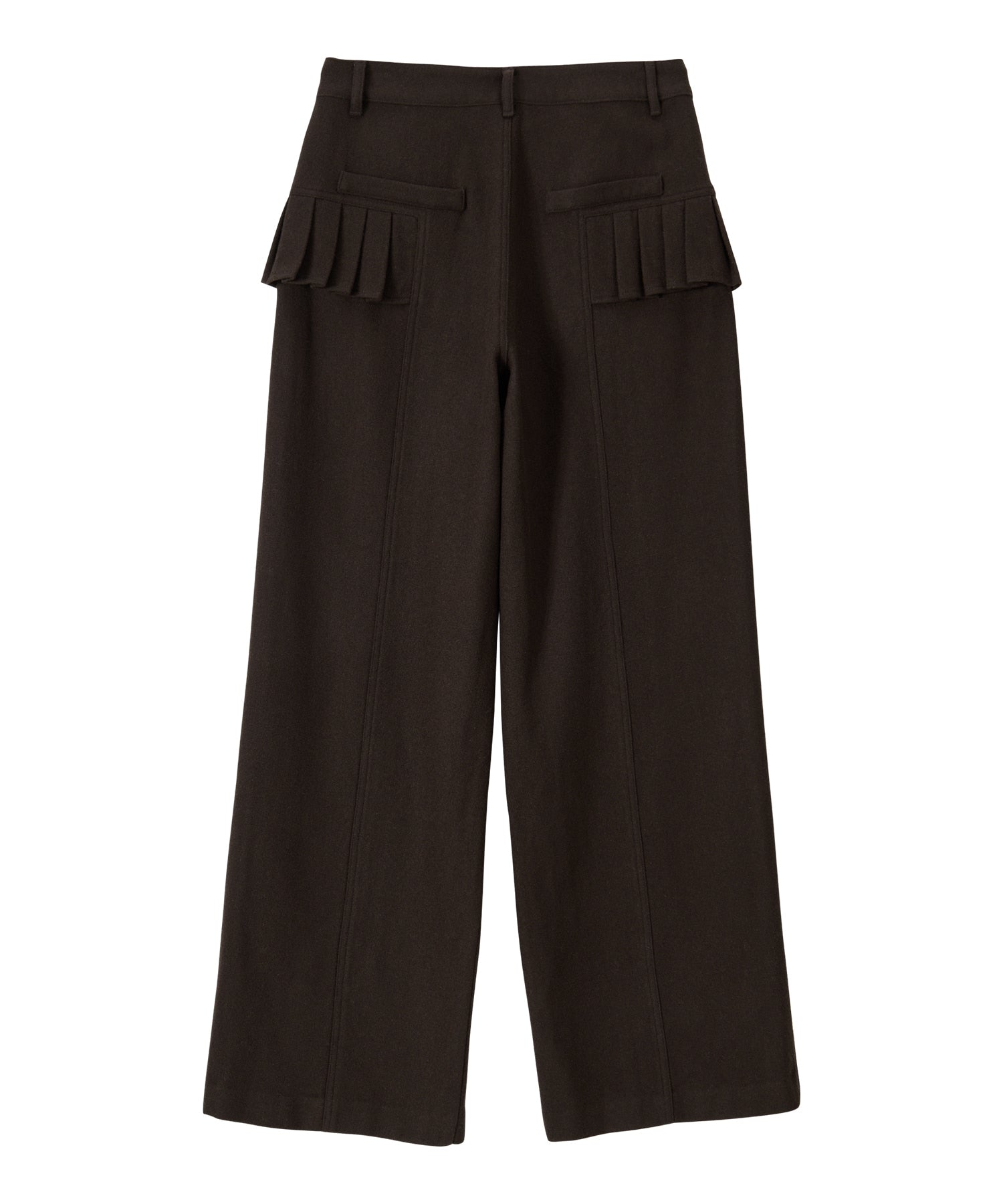 Bitter Cells Illusion Wool Wide Pants