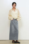 General Idea WOMAN Denim Maxi Skirt