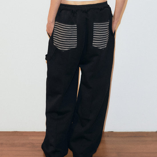 Mahagrid STRIPE POCKET SWEAT PANT