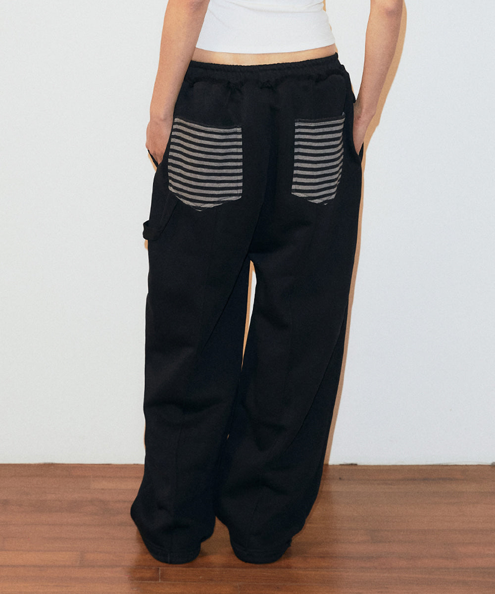 Mahagrid STRIPE POCKET SWEAT PANT