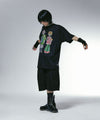 Nice Ghost Club Soul Pussy Cat Ghost Soul Girl Big Tee Black