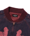 Nice Ghost Club New Heaven Denim Souvenir Jacket